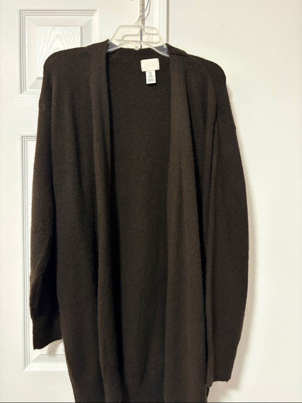 H&M Dark Brown Knit Cardigan
